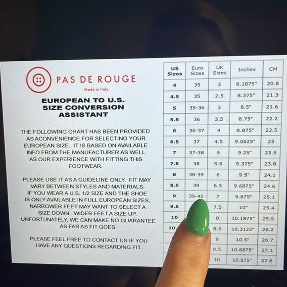 Pas de Rouge Leather Lace-Up Shoes Oxfords Flats Made in Italy Size 39.5/9 Suede - Picture 11 of 11